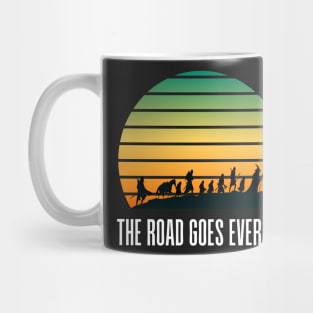 The Road Goes Ever On - Fellowship Mug